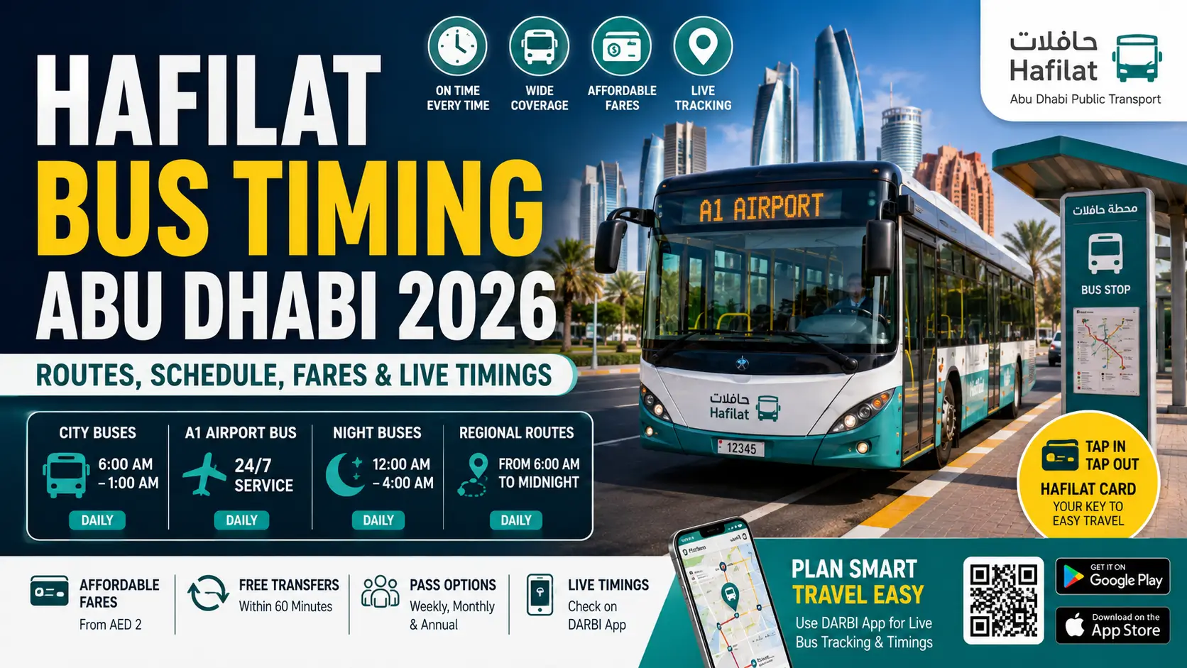 Hafilat Bus Timing Abu Dhabi